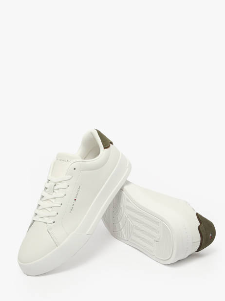 Sneakers Uit Leder Tommy hilfiger Wit men 53670K4 ander zicht 2